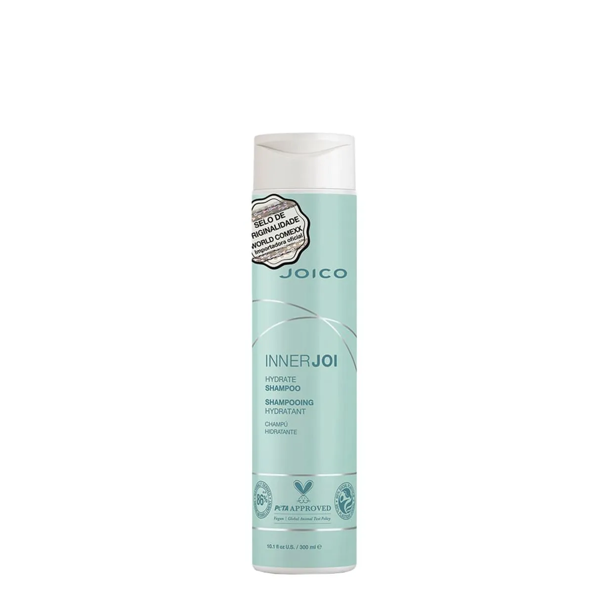 Joico Innerjoi Hydration Shampoo | For Dry Hair Scalp | Sulfate Paraben Free | Naturally Derived Veg