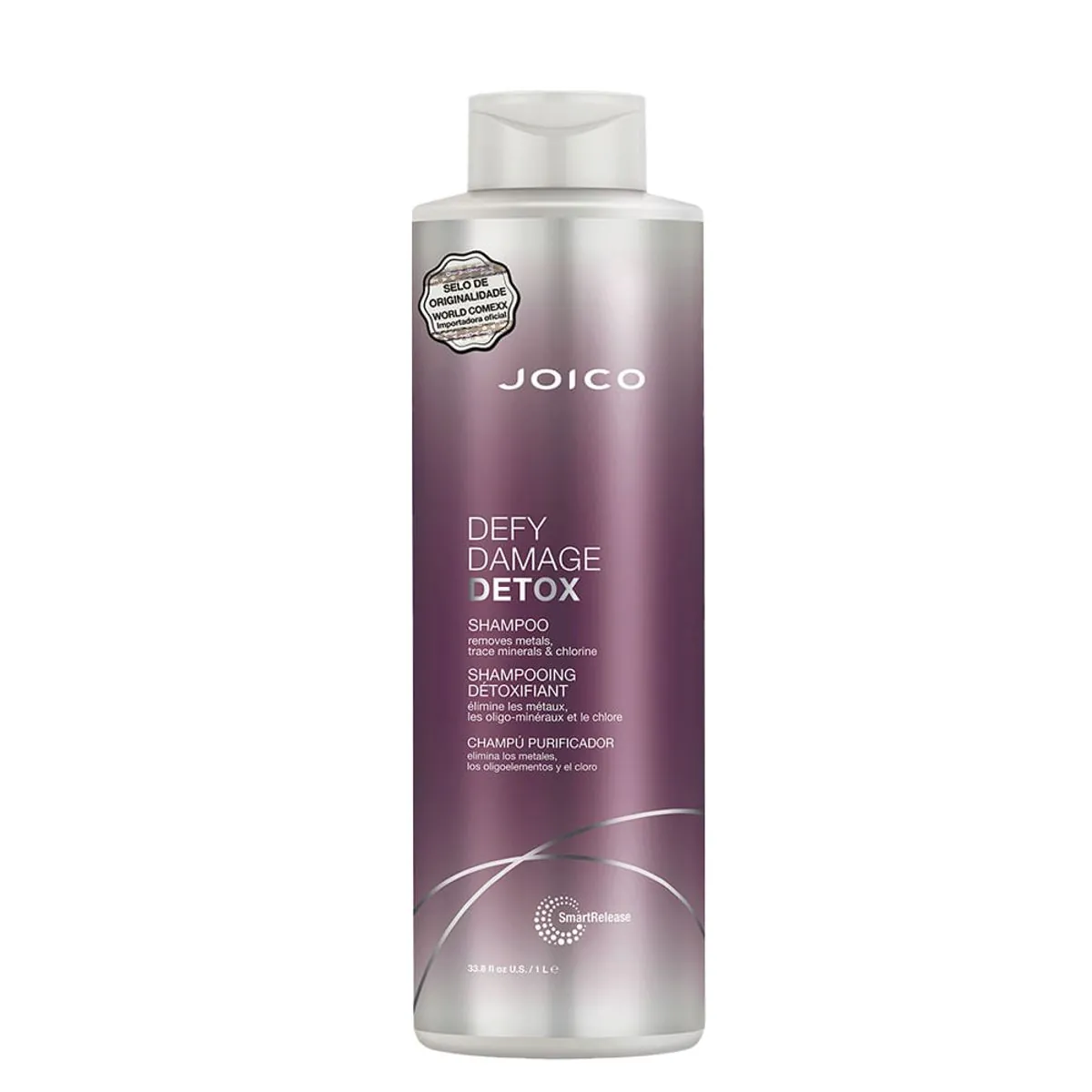 Joico Defy Damage Detox Shampoo | Removes Chlorine, Hard Water Residue, Product Buildup, Metals, Tra