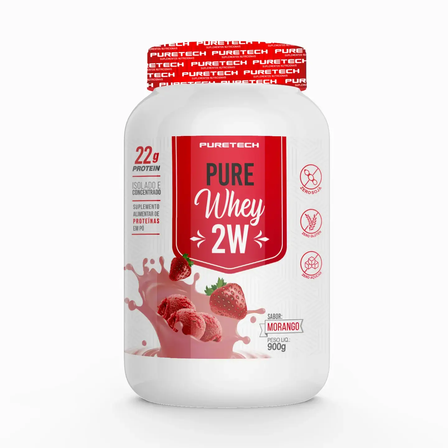 WHEY PURE 2W 900G - PURETECH