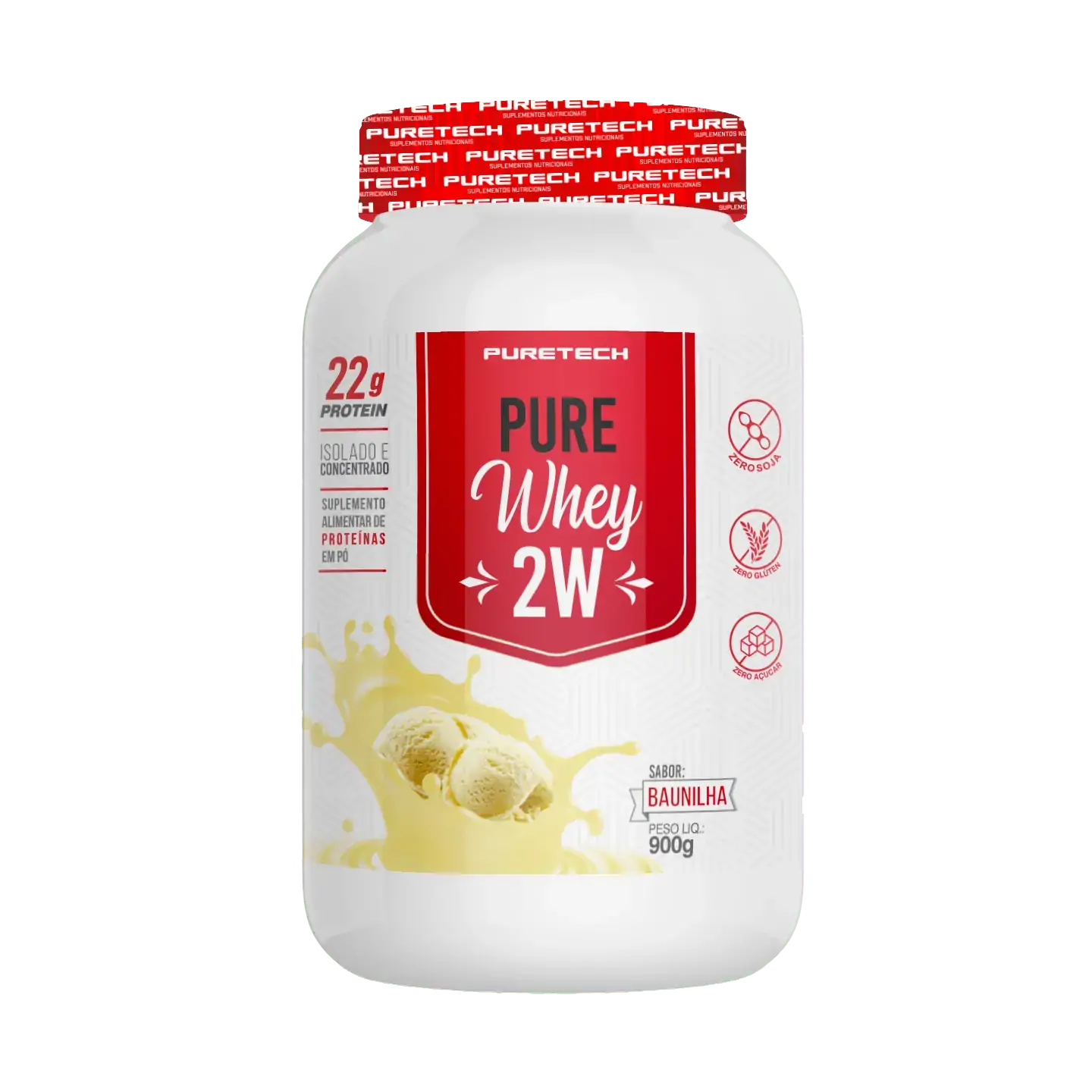 WHEY PURE 2W 900G - PURETECH