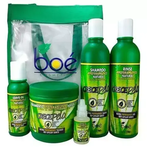 KIT CRECE PELO BOE PACK COM 5 PRODUTOS (MASCARA 454G)