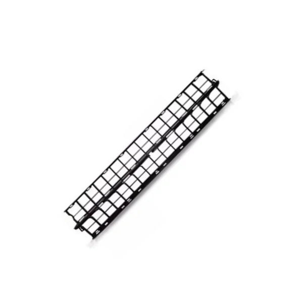 Moldura Central do Para-choque Dianteiro RENAULT KANGOO Preto - LOMA PLAST LHT05028040