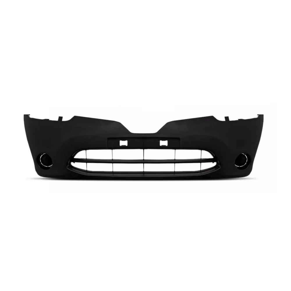 Para-choque Dianteiro RENAULT CLIO Preto Liso com Furo - LOMA PLAST LTH401