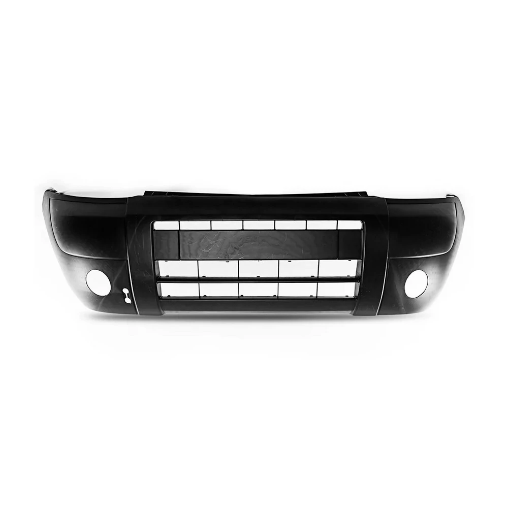 Para-choque Dianteiro PEUGEOT PARTNER Preto com Furo - LOMA PLAST LHT503