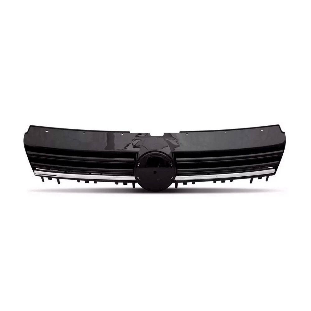 Grade do Radiador VOLKSWAGEN FOX Preto com Friso Cromada - AUTOMOTIVE IMPORTS BR1098