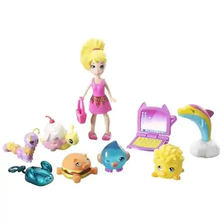 Mattel Polly Pocket Closet Cutants