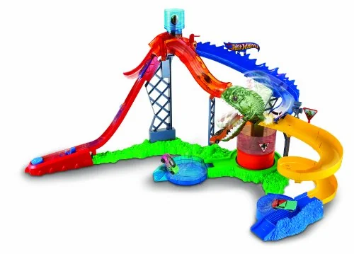Hot Wheels Colour Shifters Piranha Attack Playset