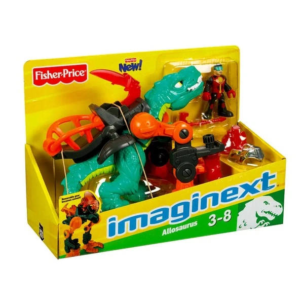 Boneco Fisher Price Imaginext Dinossauros Grandes Altosaurus