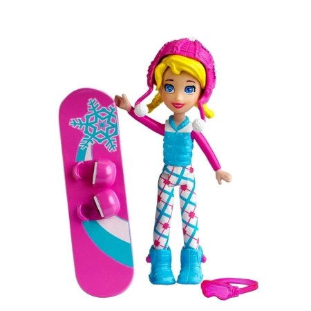 Mattel Polly Pocket Polly Snowboard