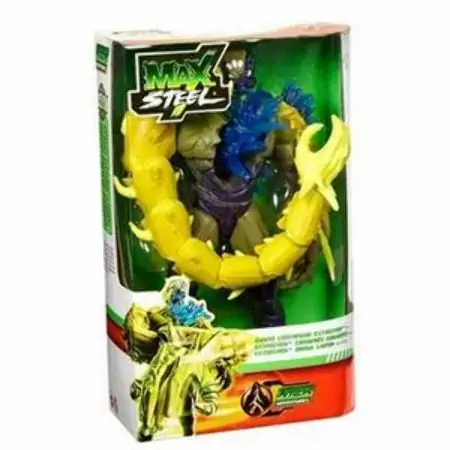 Mattel Max Steel N Tek Extroyer Mega Larva