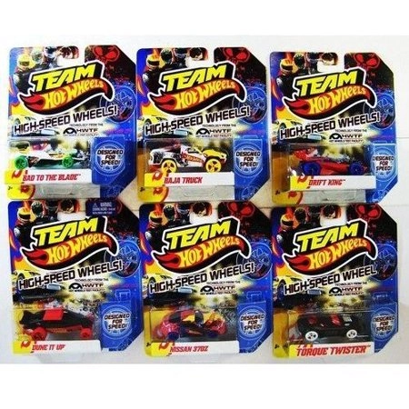 Set Of 8 Team Hot Wheels/toyota Off Road Truck/pro Stock Camaro/back Slider/lotus Concept/bone Shake
