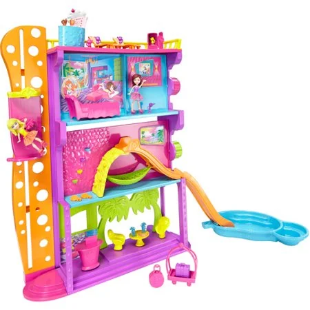 Polly Pocket Spin N Surprise Hotel Playset