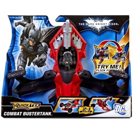 Batman The Dark Knight Rises Quicktek Combat Bustertank Vehicle