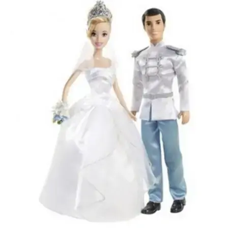Mattel Disney Princesas Cinderela E Noivo