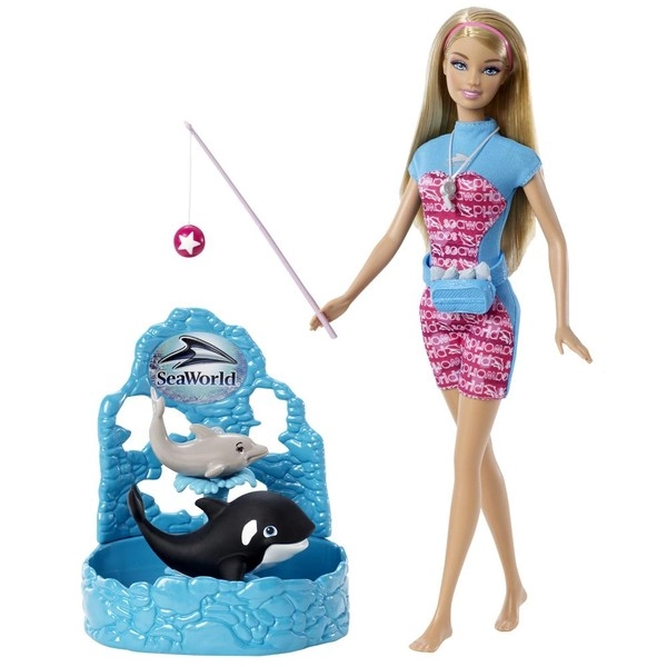 Mattel Barbie Quero Ser Treinadora Do Sea World