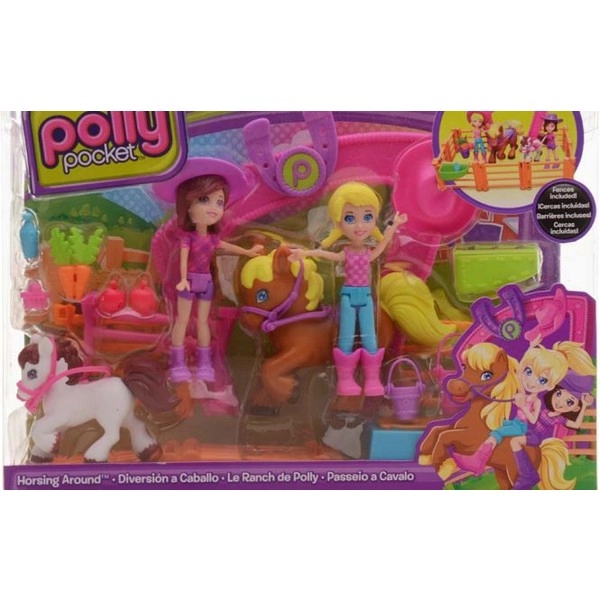 Mattel Polly Pocket Passeio A Cavalo