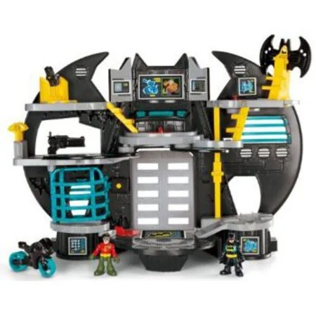 Boneco Fisher Price Imaginext Dc Super Friends Batcaverna X7677