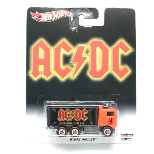 Hot Wheels Pop Culture Ac Dc Hiway Hauler Orange/black