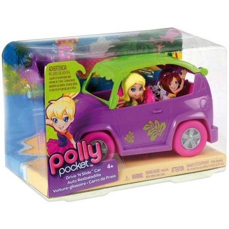 Mattel Polly Pocket Carro De Praia Da Polly