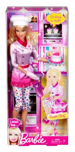 Barbie I Can Be Sweets Chef Doll