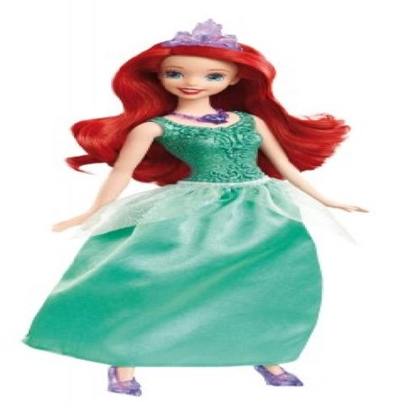 Boneca Princesas Disney Brilhantes Cinderela Mattel