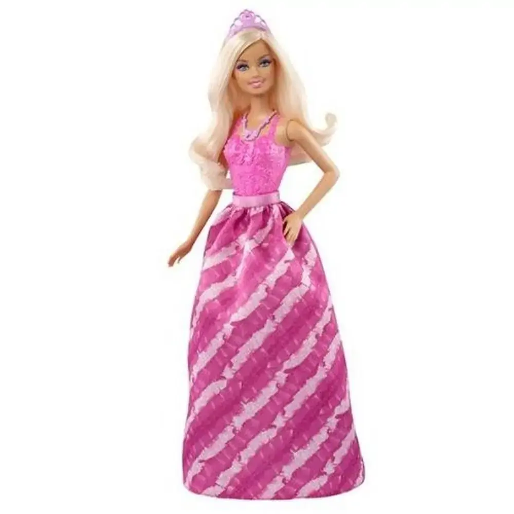 Bon Barbie Princesa Vestido Rosa
