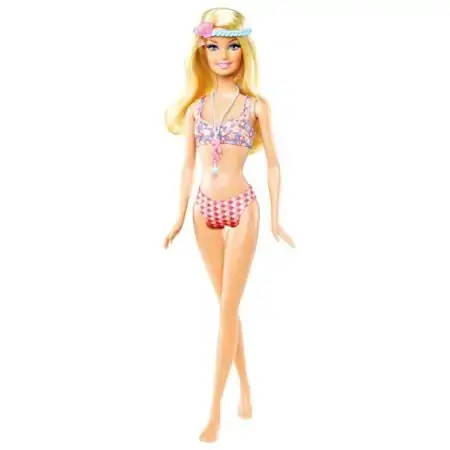 Mattel Sales Corp X9598 Mattel Sales Corp X9598 Barbie Blonde Beach Doll