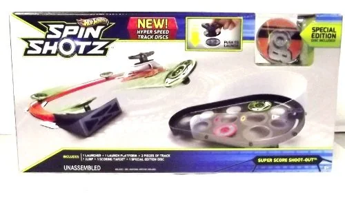 Hot Wheels Spin Shotz Disc Super Score Shoot Out