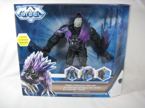 Max Steel Reboot 2013 Tiger Strike Extroyer 11 Action Figure With Missile Launcher