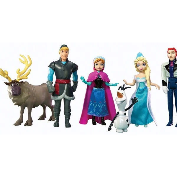 Mattel Disney Frozen Set Completo De Personagens