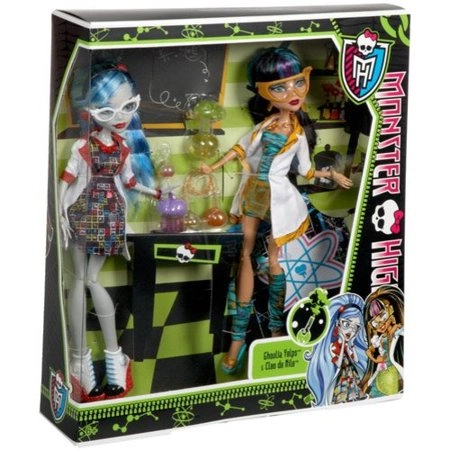 Mattel Monster High Colegas Monstros Cleo De Nile E Ghoulia Yelps