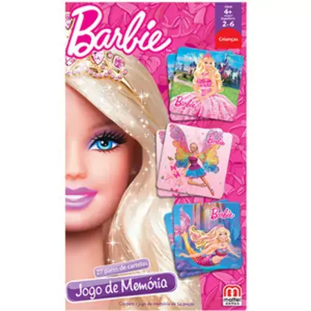 Mattel Memória Barbie Fantasia