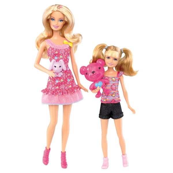 Mattel Barbie Family Irmãs No Parque Barbie E Stacie