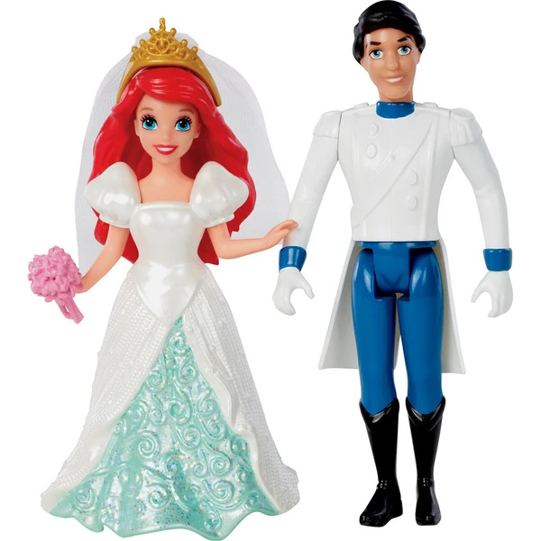 Mattel Disney Princesas Magiclip Casamento Ariel