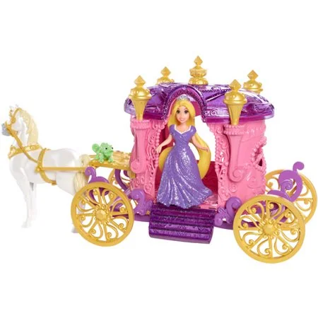 Mattel Disney Princesas Magiclip Carruagem Rapunzel