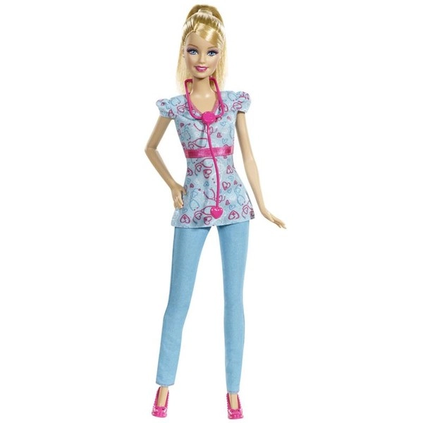 Mattel Barbie Enfermeira Bdt23