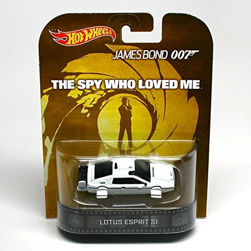 Lotus Epsrit S1 The Spy Who Loved Me / James Bond 007 Hot Wheels 2013 Retro Entertainment Series Die