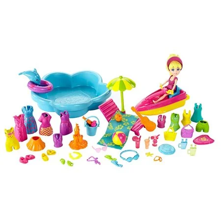 Mattel Polly Pocket Diversão Na Praia