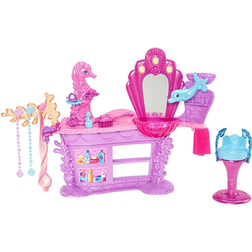 Barbie A Sereia Das Pérolas Salão De Beleza Mattel