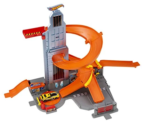 Hot Wheels City Skyscraper Spiral Set