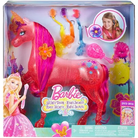 Barbie And The Secret Door Pink Unicorn Doll