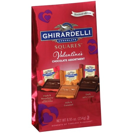Ghiradelli Valentine S Premium Chocolate Assortment, 8.95 Oz
