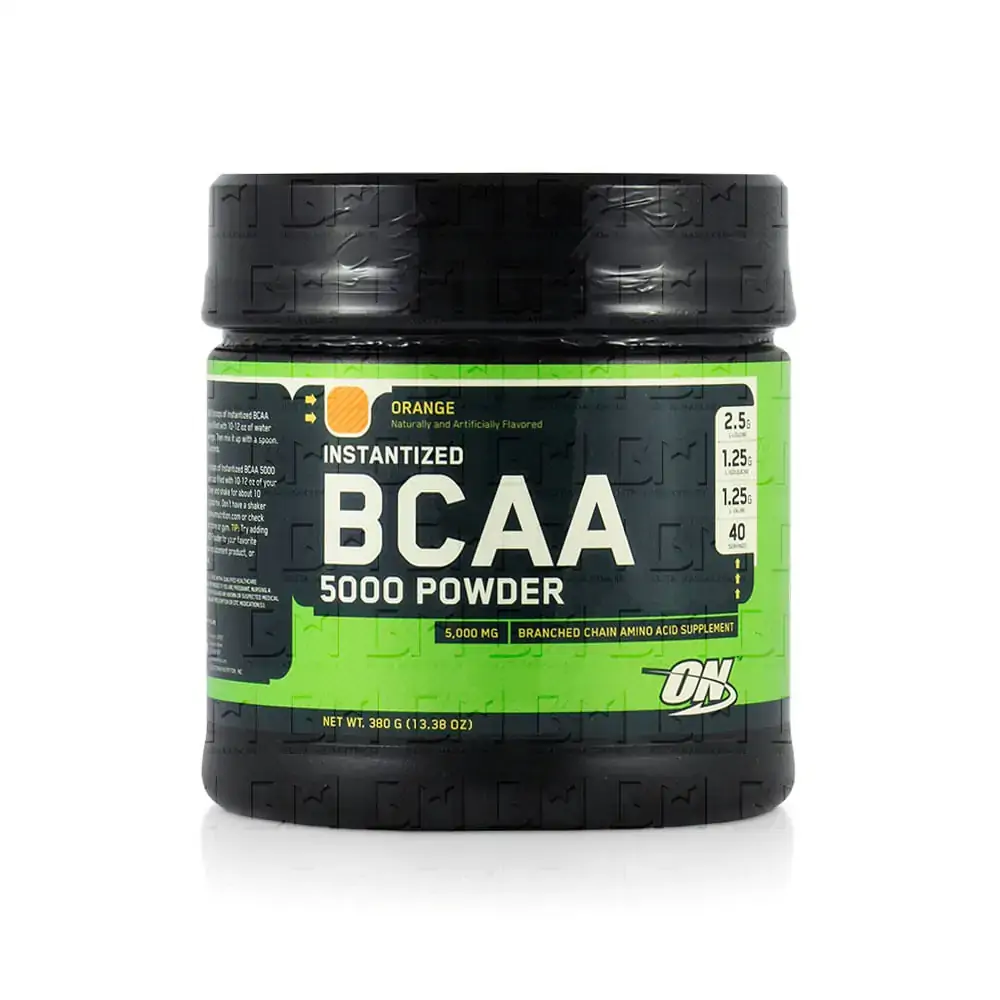 Optimum Nutrition Bcaa 5000mg Powder, Orange, 40 Servings