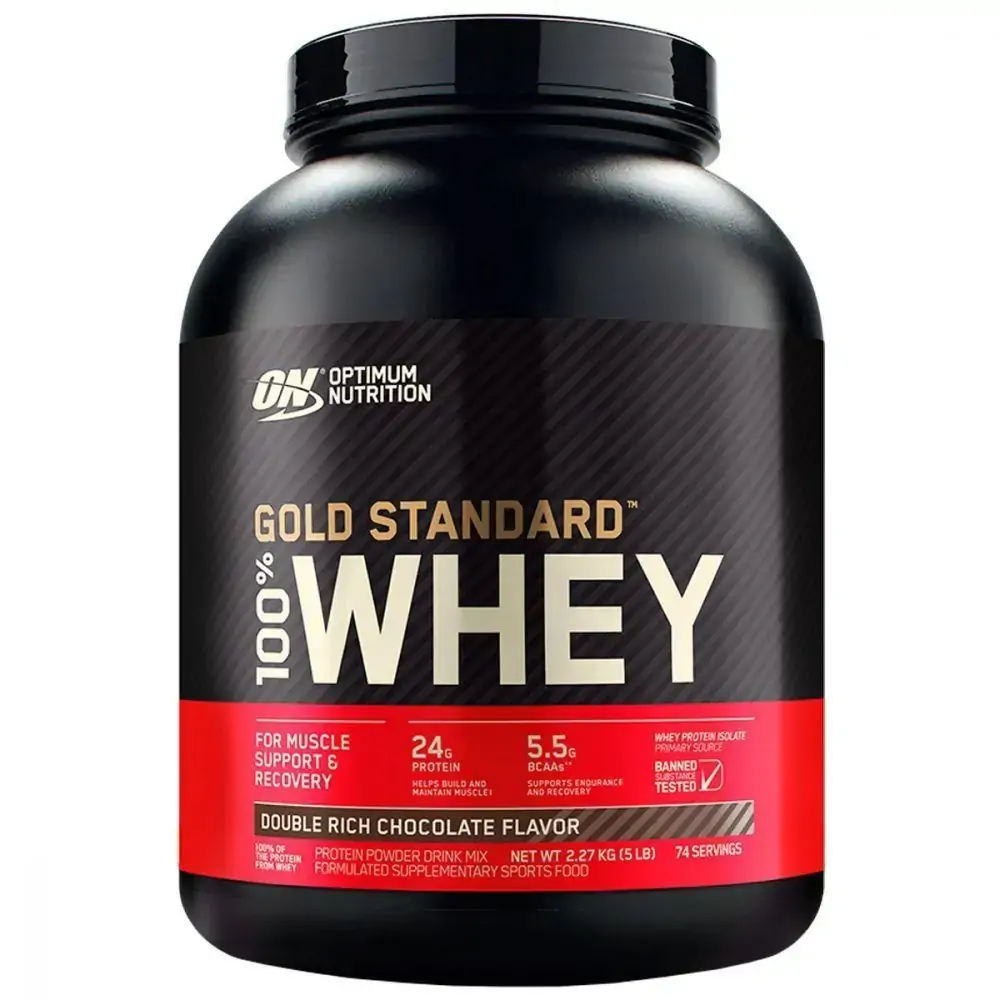 Optimun Nutrition, WHEY, Gold Standard, 5,00 LBS (2.27KG) - Chocolate