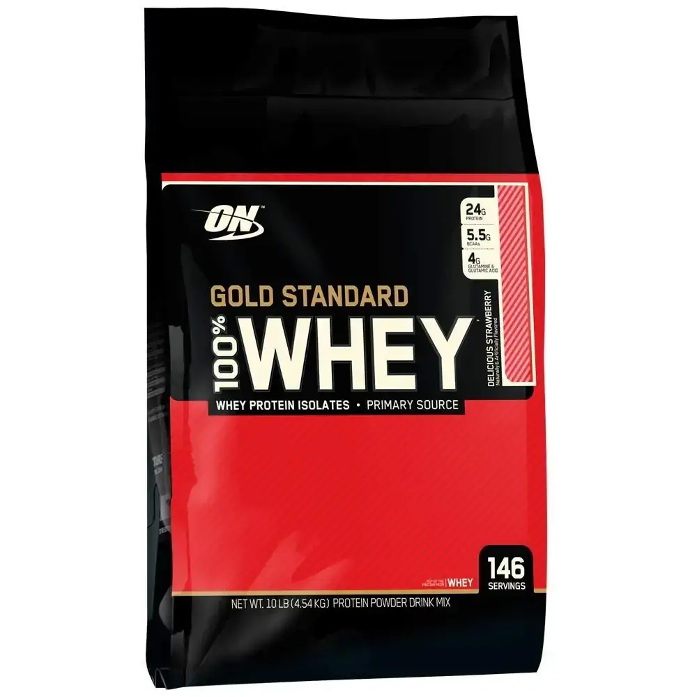 Whey Gold Standard Chocolate 10 Lbs 4,550 Gr Creatine 600 Gr Camiseta Optimun