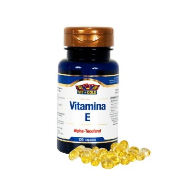 Vitamina E 10mg Com 120 Cápsulas