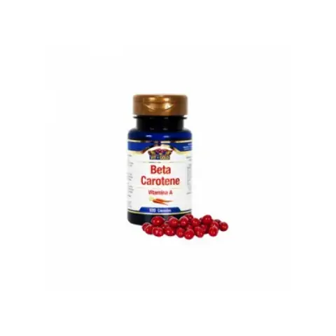 Vitamina A Beta Caroteno Com 100 Capsulas