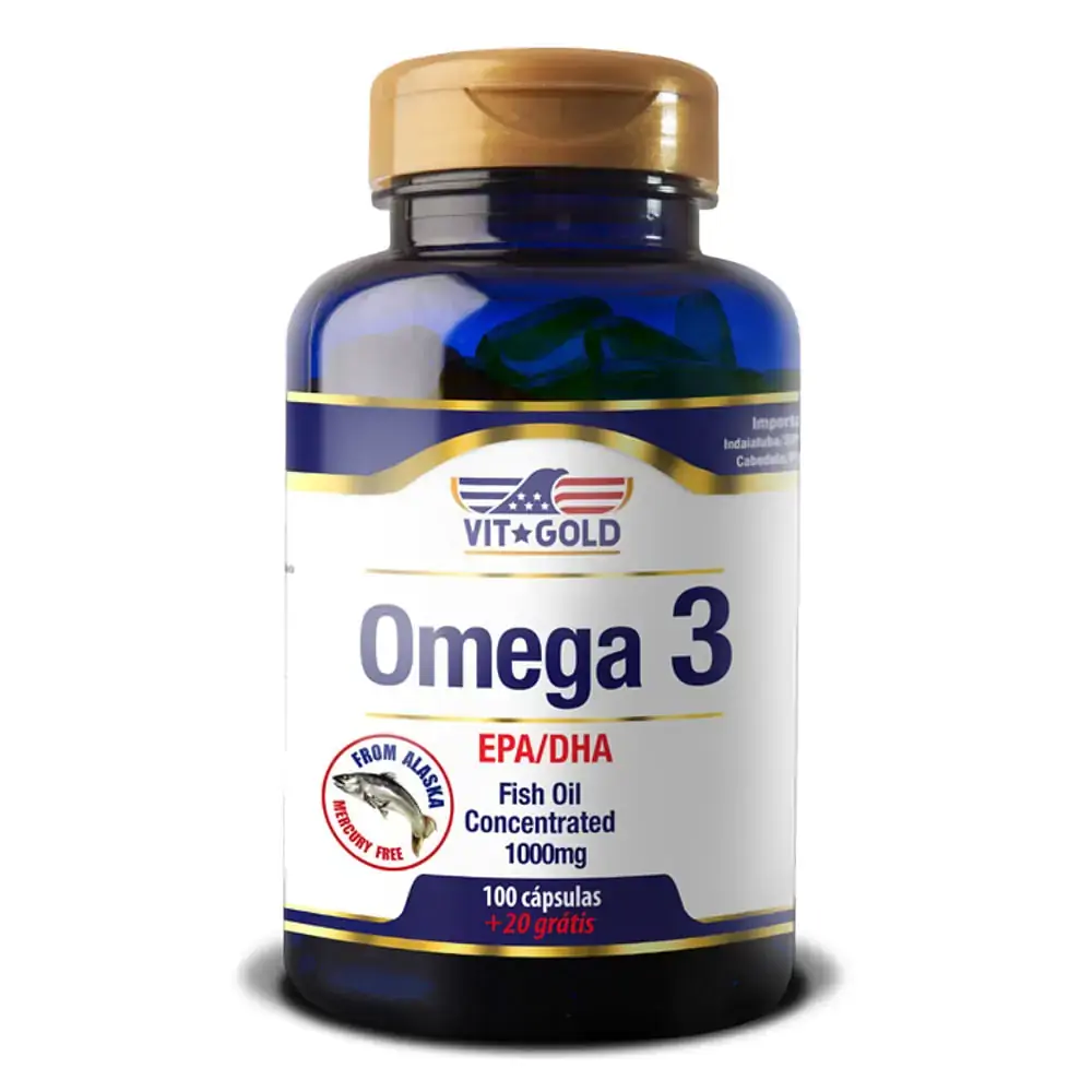 Omega 3 1000mg 100 Soft Vit Gold