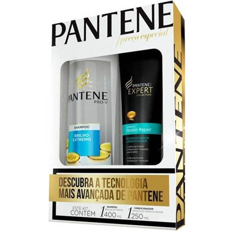 Kit Sh Co Pantene Sh 400ml Co 250ml Keratin Repair
