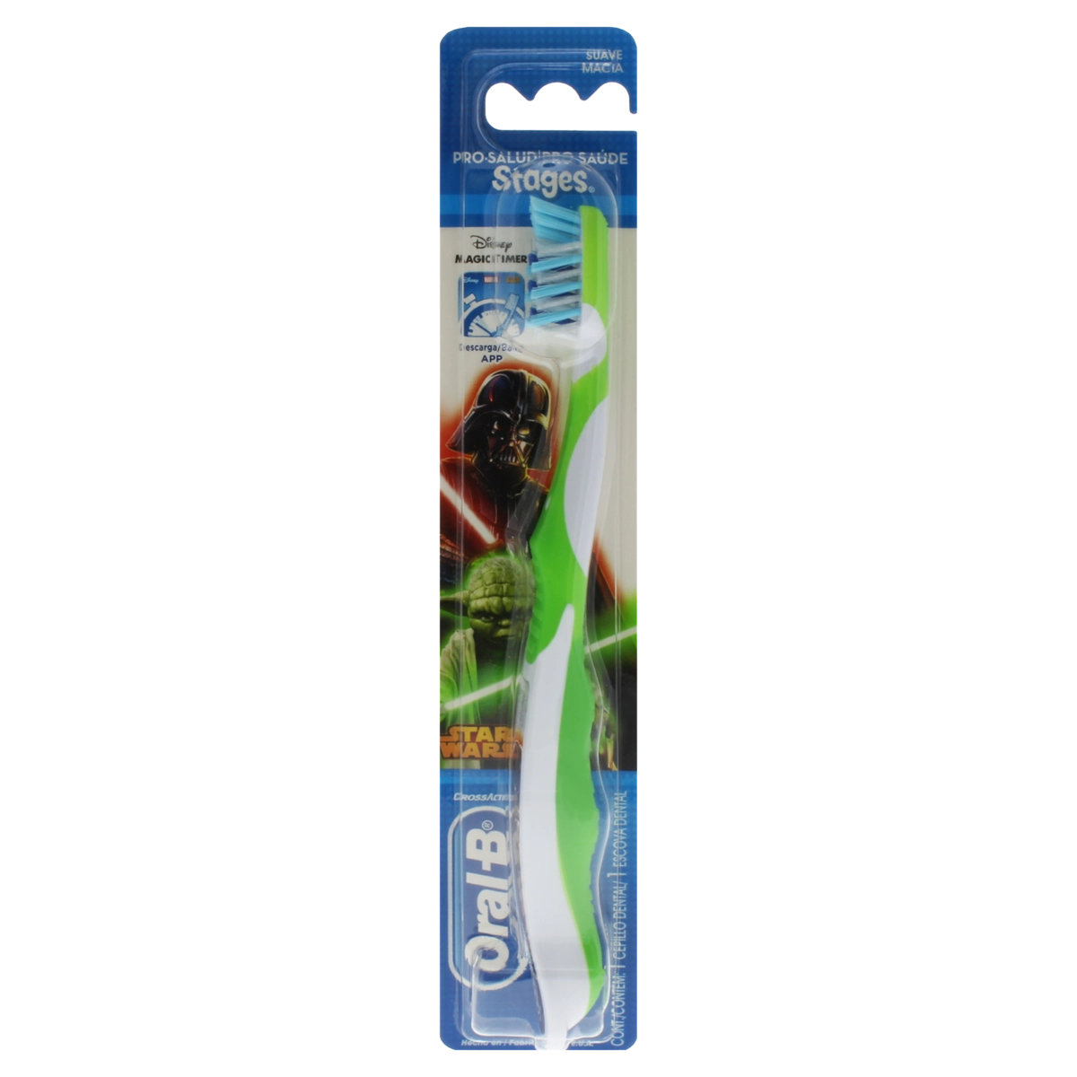 Escova Dental Infantil Macia Star Wars Oral B Pro Saúde Stages